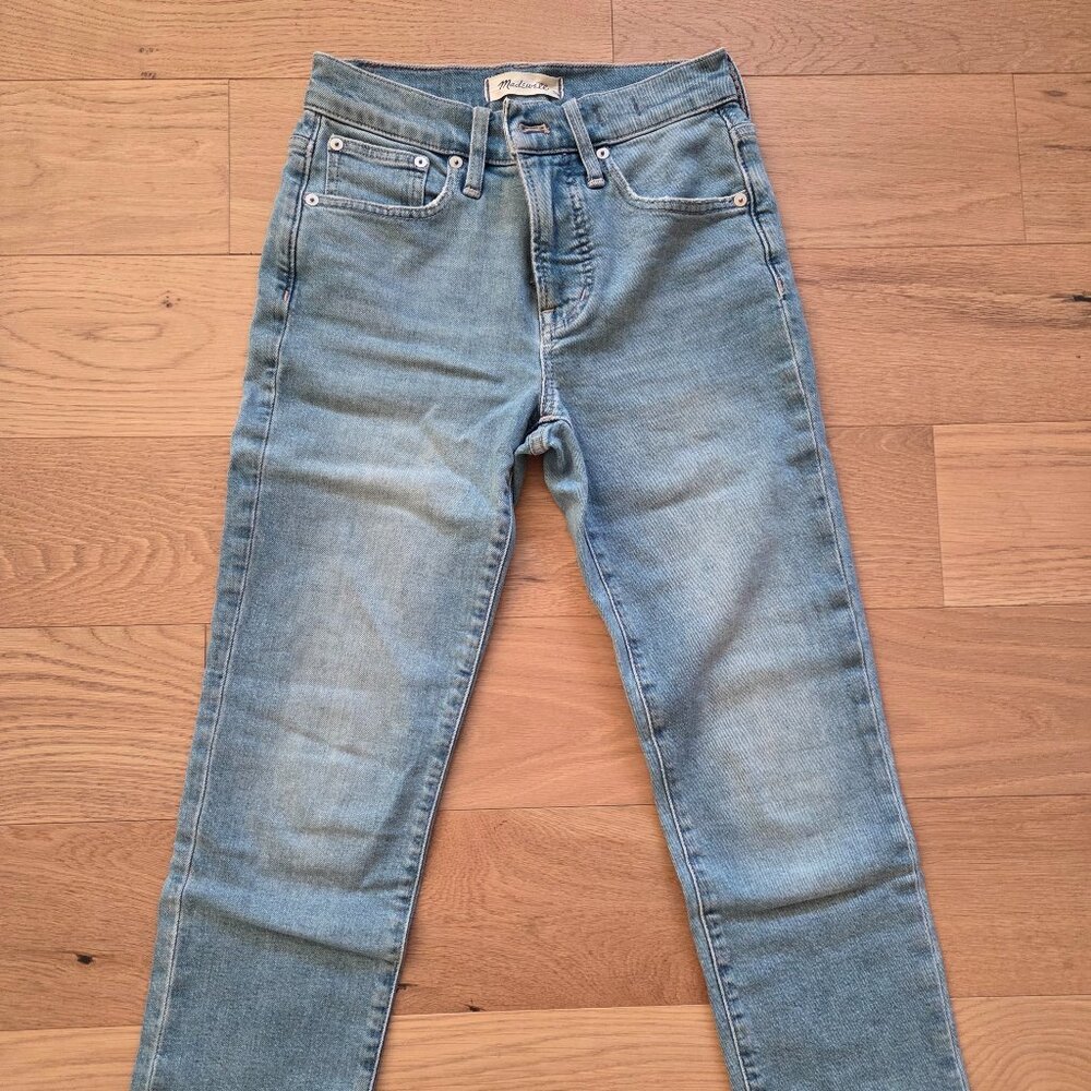 Madewell Petite Perfect Vintage Jean - Size 23P, Medium Wash